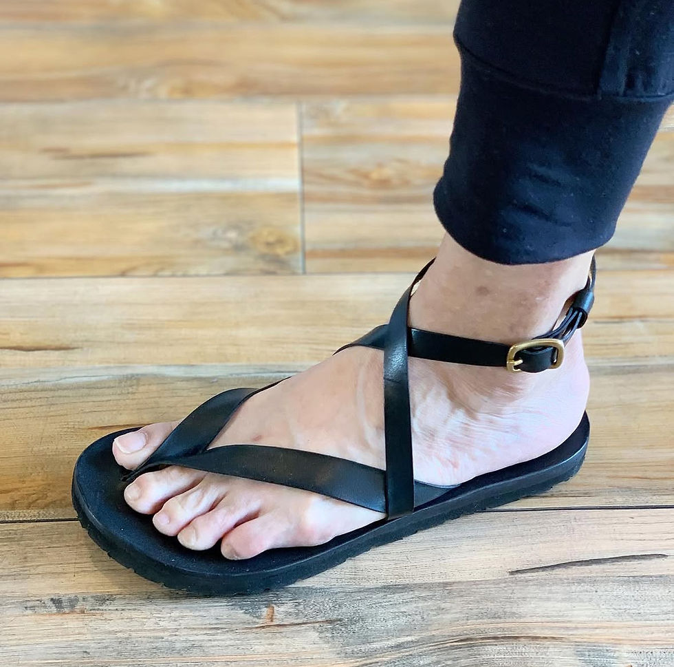 サムネイル： WH23 / Hand made Pualani Original leather Sandal / Black