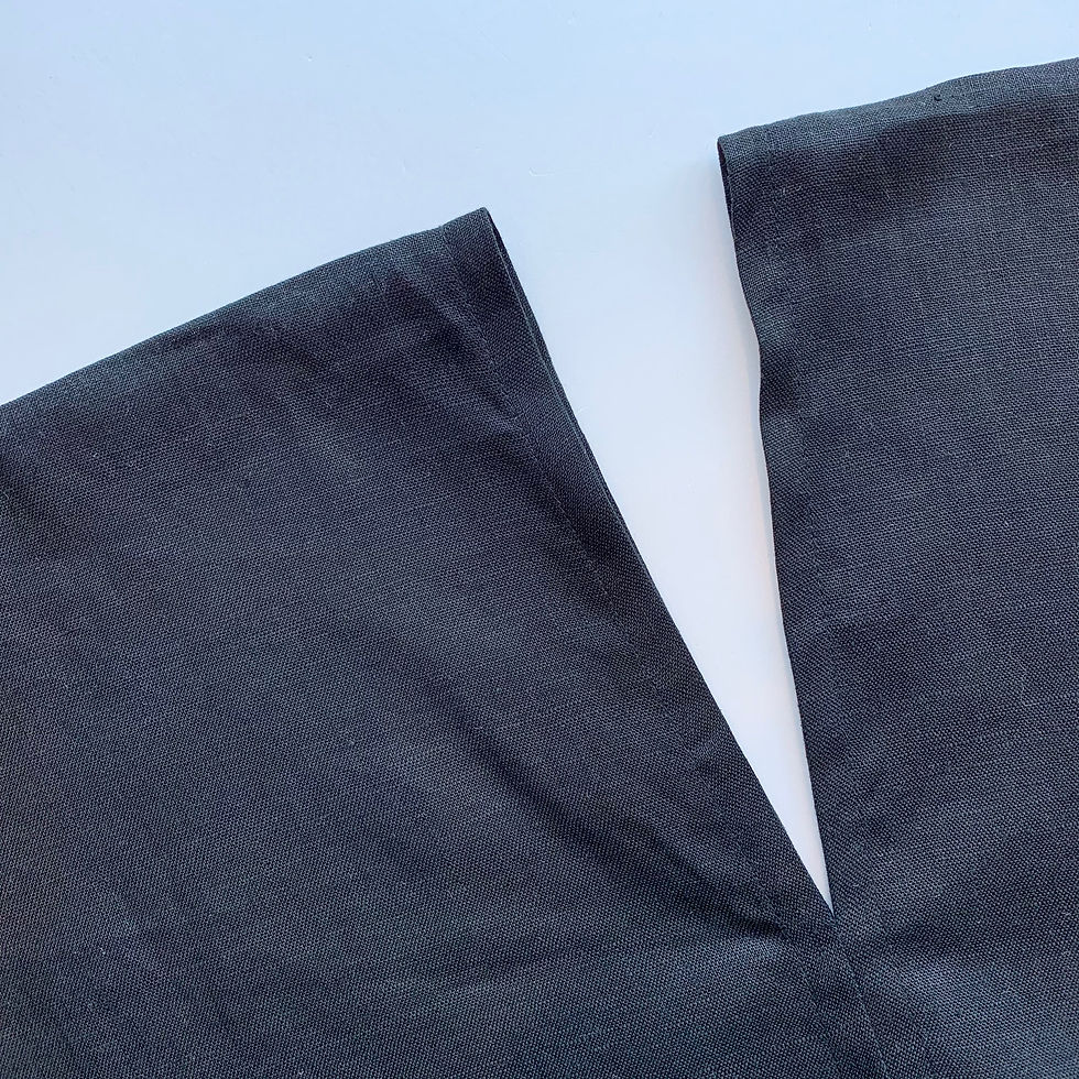 サムネイル： LINEN TUNIC / L.TUNIC-001 / BLACK