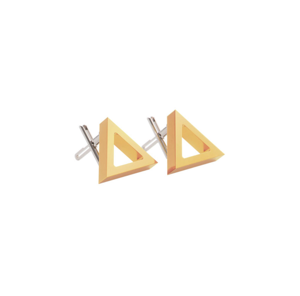 BAQLESS / Purity Triangle Gold / BQL-TR-YG