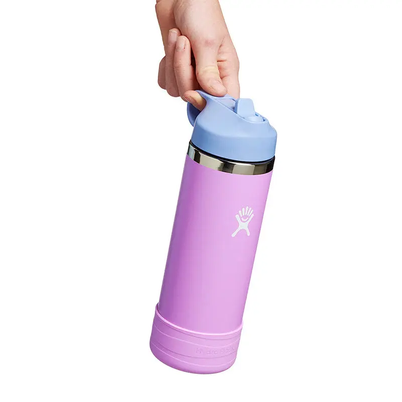サムネイル： Hydro Flask / 18oz Kids Wide Mouth Straw Cap And Boot / GOJI