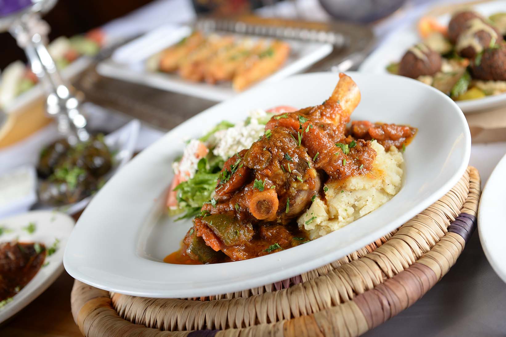 Baked Lamb Shank