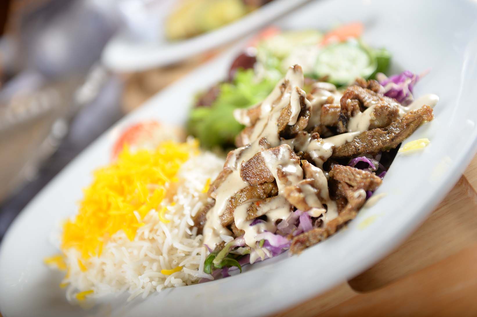 Beef Shawarma Platter