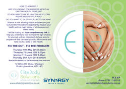 elite Body Solutions flyer