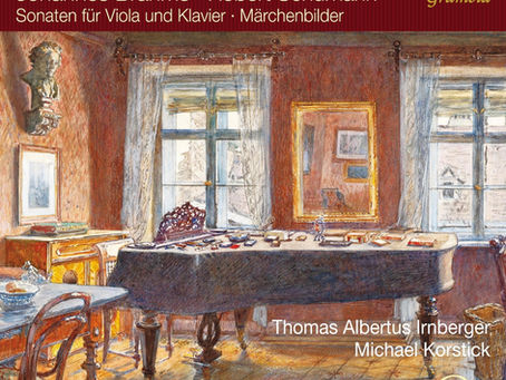 Thomas Albertus Irnberger greift diesmal zur Bratsche für Viola-Sonaten von Brahms und Schumann