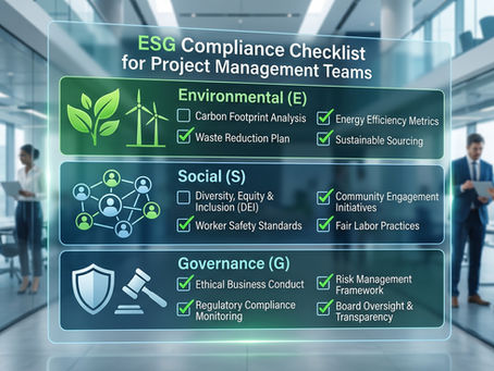 The Importance of Checklists for ESG Compliance Success