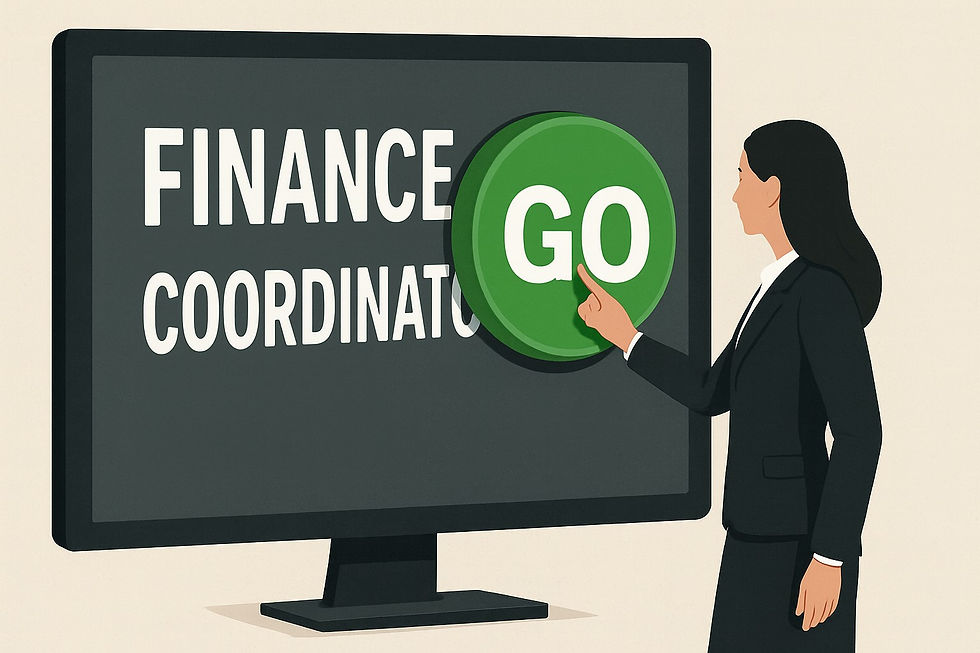 Role of a Finance Coordinator in Large Organizations