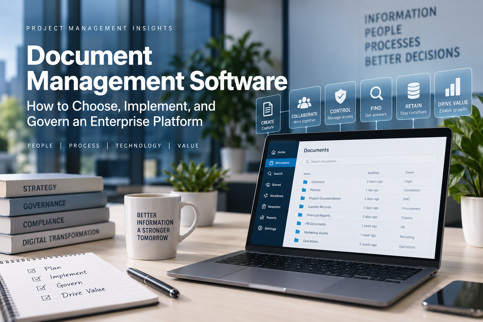 Project Risk Report Powerpoint Document Management Software: Enterprise Selection Guide
