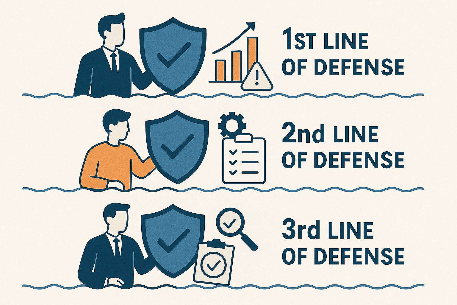 Three Lines of Defense: Understanding Risk and Compliance