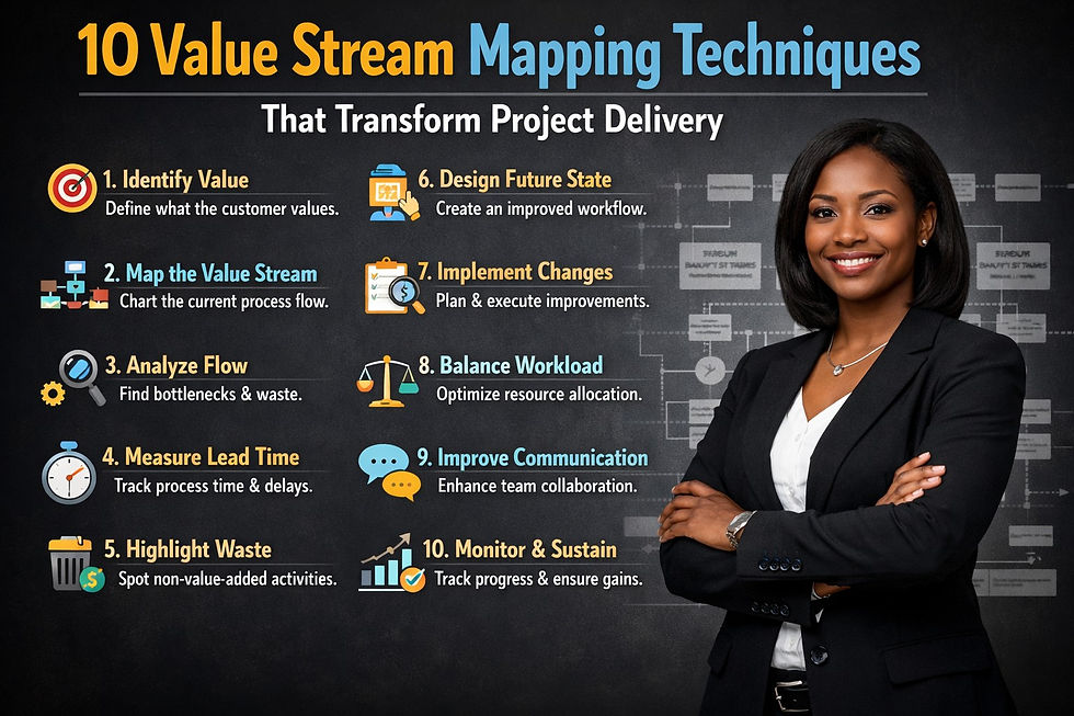 10 Value Stream Mapping Techniques That Transform Project Delivery