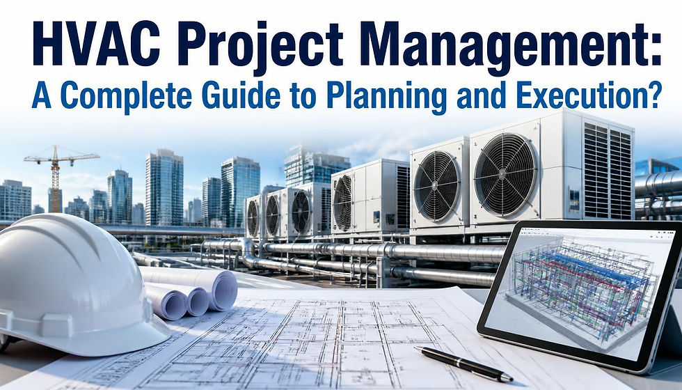 HVAC Project Planning and Scope Management