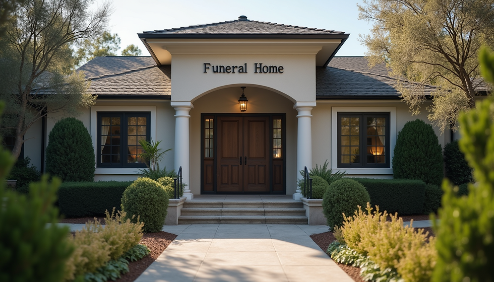 What is the purpose of a funeral home business plan