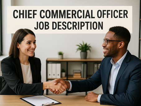 The Core Purpose of a Chief Commercial Officer