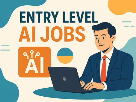 How do entry level AI roles differ from startup or academic positions
