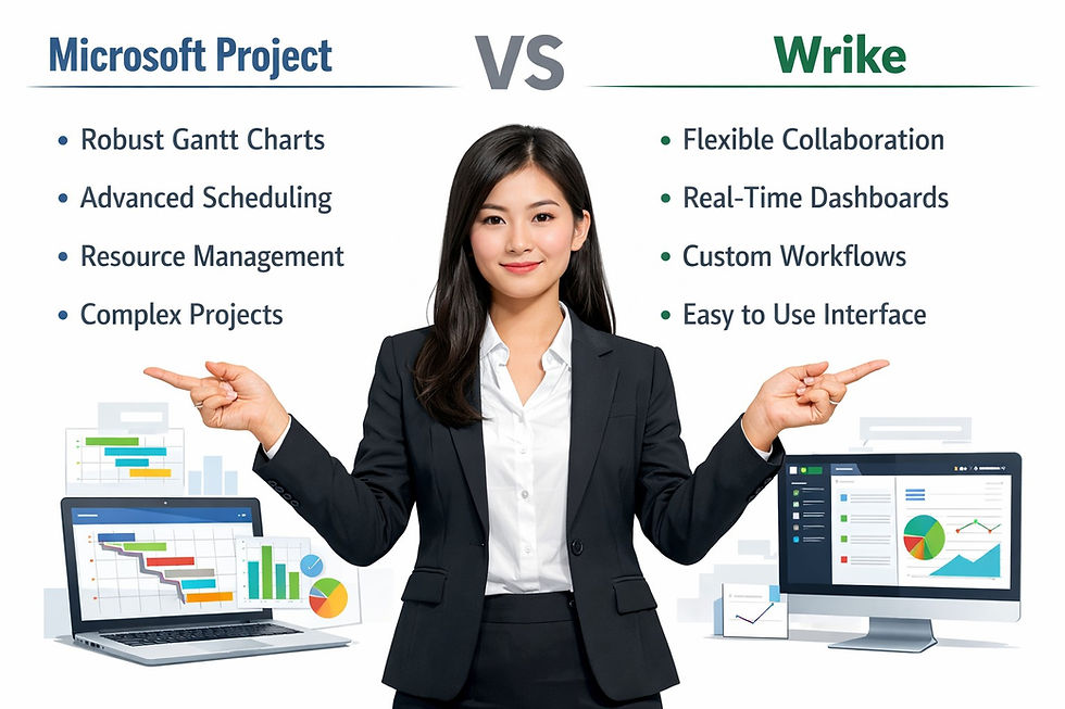 Microsoft Project vs Wrike