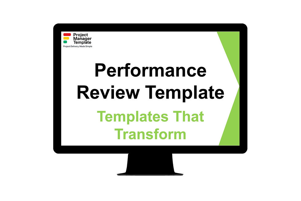 Performance Review Template