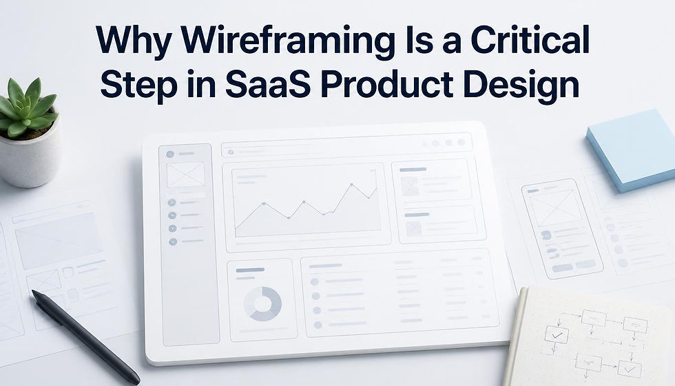 Why Wireframing Is a Critical Step in SaaS Product Design