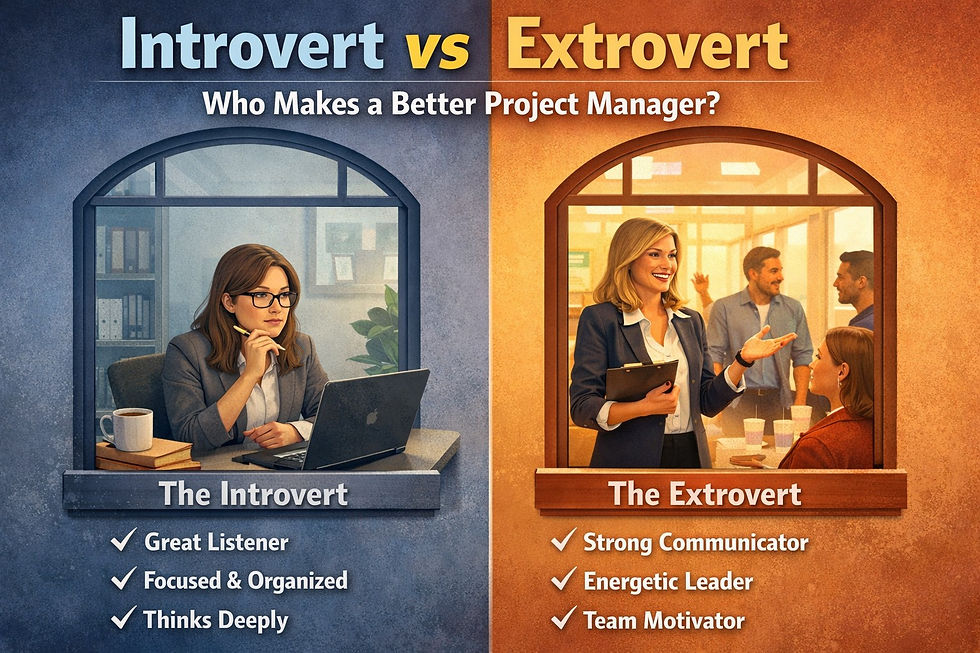 What is the impact of personality traits on project management success