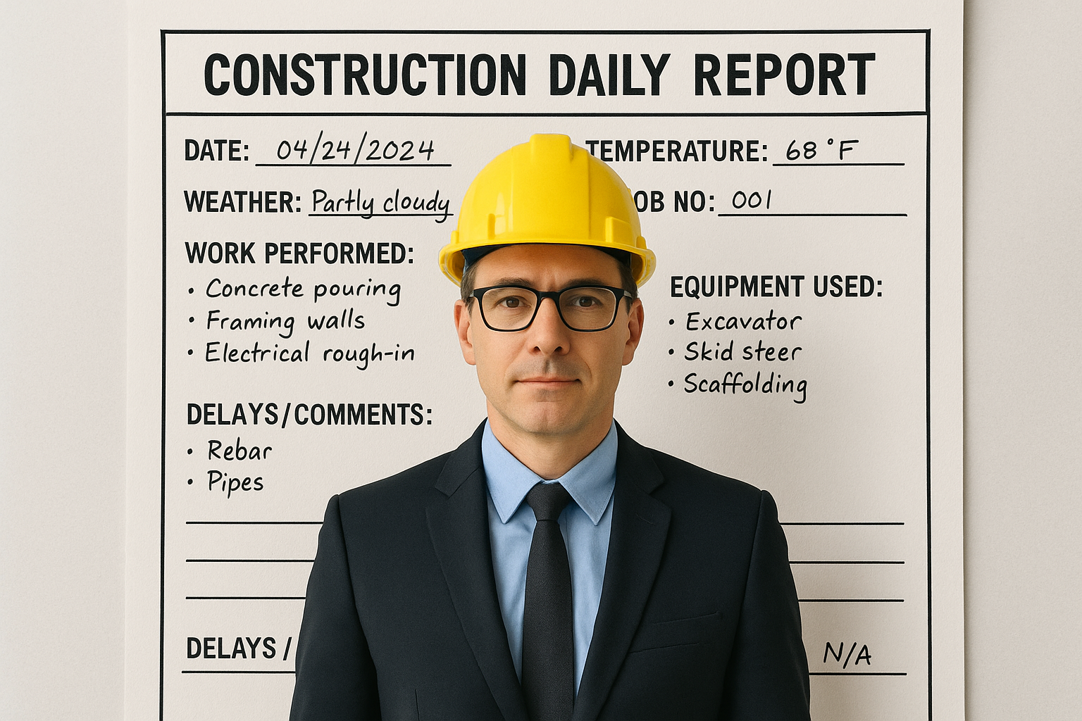 Construction Daily Report Template: Guide to Keep Your Project on Track
