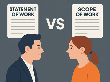 The Relationship Between the Statement of Work and Scope of Work