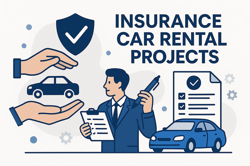 How Insurance Businesses Manage Car Rental Projects