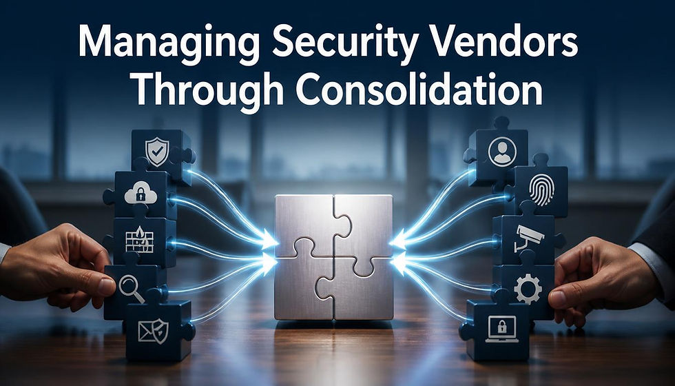 Managing Security Vendors Through Consolidation