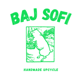 Logo upcycle značky oblečení a šperků Baj Sofi