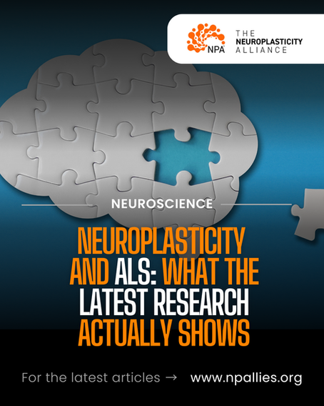Neuroplasticity and ALS: What the Latest Research Actually Shows