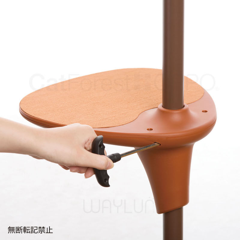 縮圖：OPPO #P43森林貓爬架(白色)
