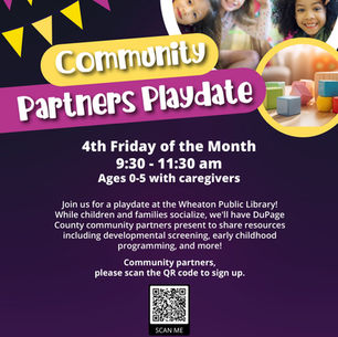 Community Partners Playdate