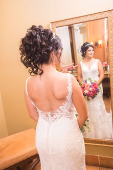 Bridal high updo, high updo, soft updo, textured updo.