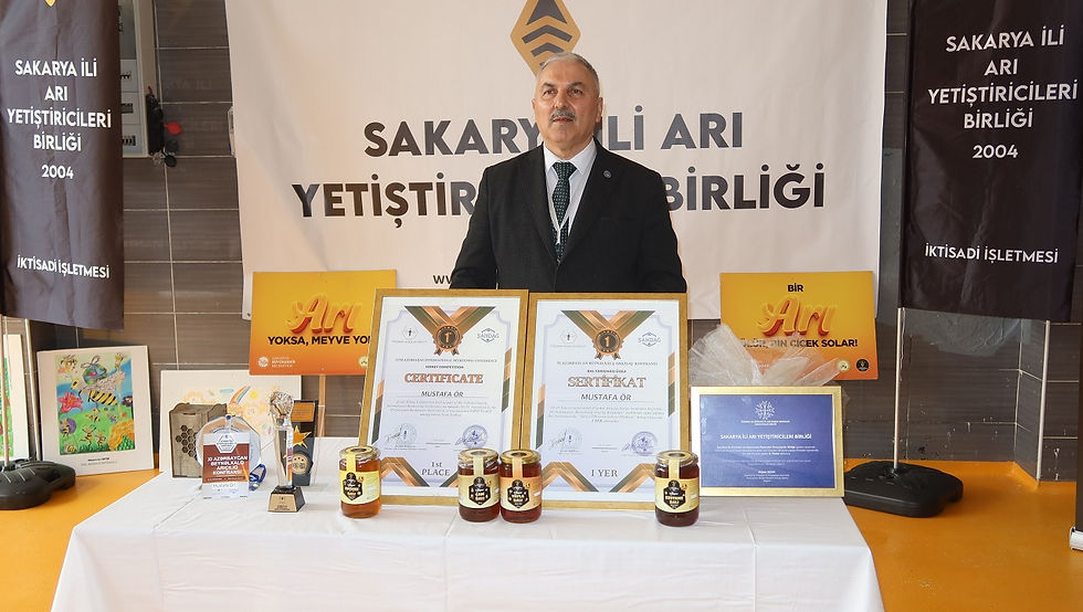 Mustafa Ör, President of the Sakarya Province Beekeepers Association.