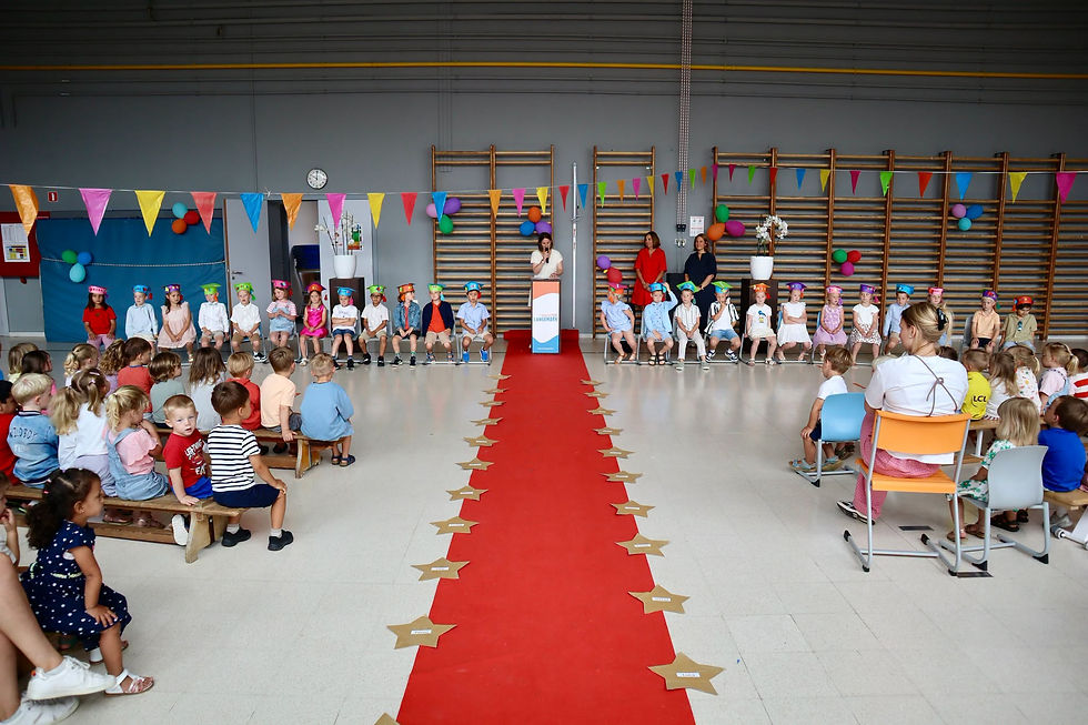 Feestelijke kleuterproclamatie