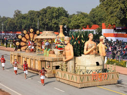 Tripura Republic Dayni Tableau Wa-no Sinimung Riui Swnamjak, Mankha 2nd Prize