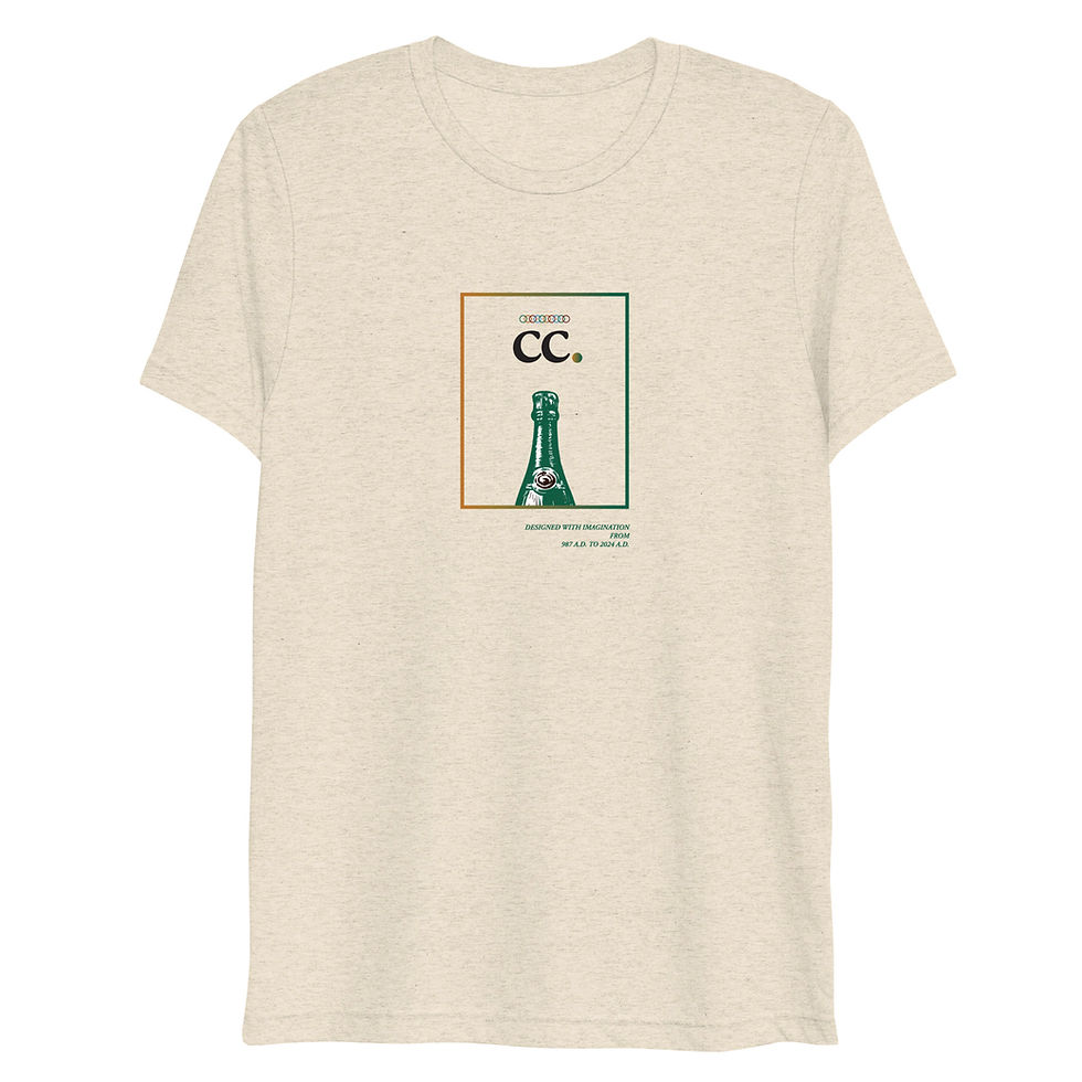 Champagne Circle “Pop a Cork” Tee