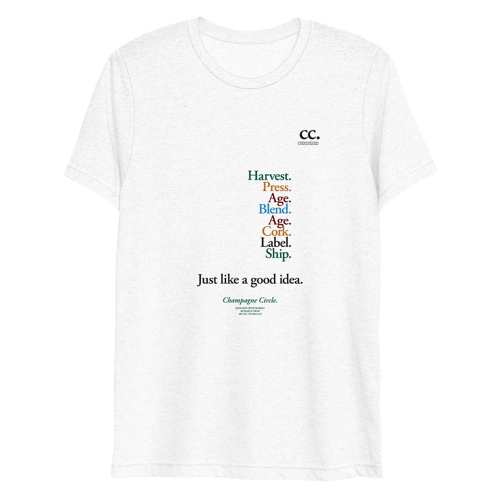 Champagne Circle “Champagne Harvest Tee”