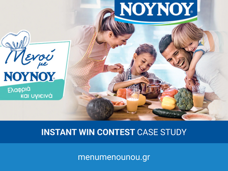 NOYNOY instant win | Brand micro site case study