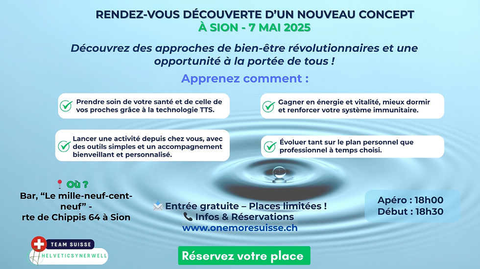 Sion - Soirée d'informations