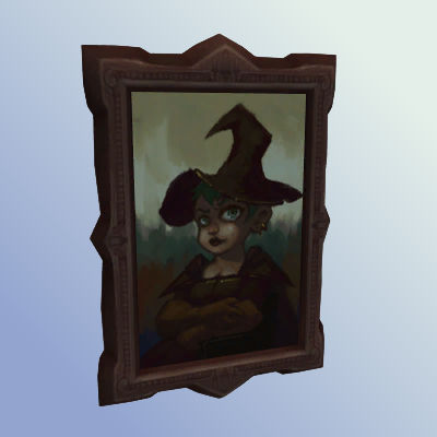 Rasil Fireborne’s “Gnome Lisa” Painting