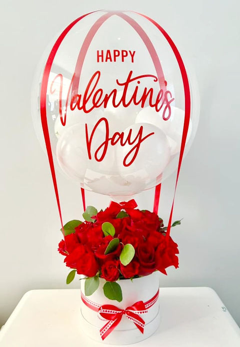Valentine's Day Hot Air Bloom