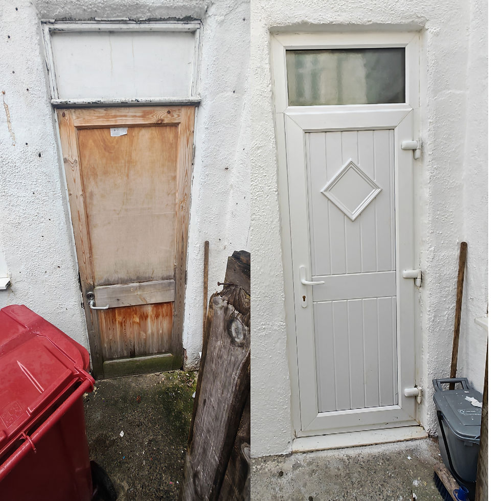 UPVC Back Door