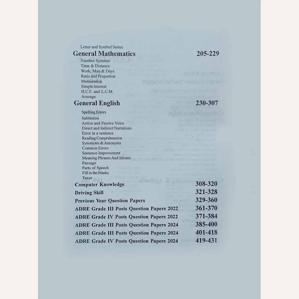 Thumbnail: ADRE 3.0 Niyog Darpan 2026 Book
