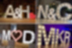 light up letter hire north east newcatle