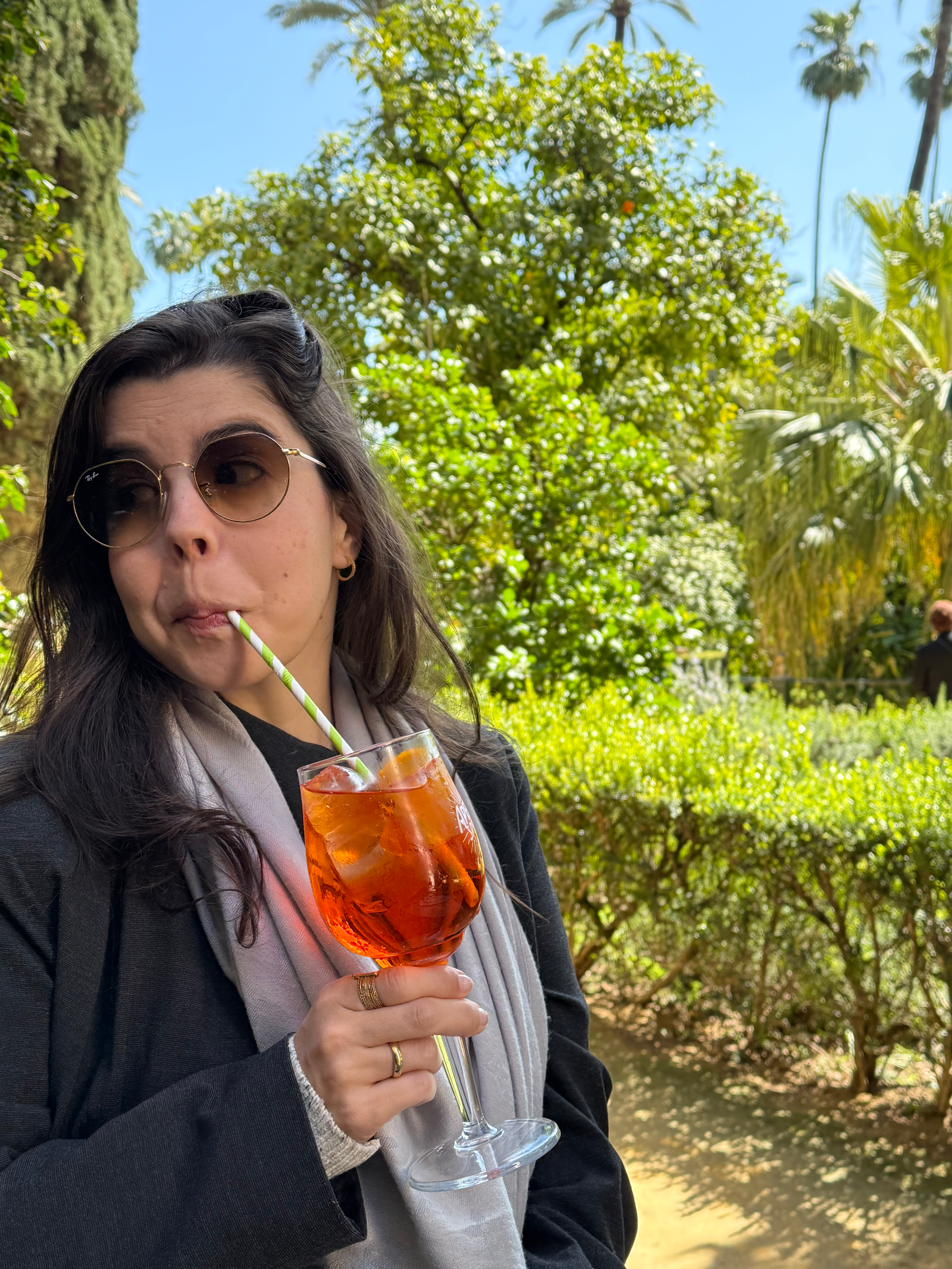 Aperol Spritz para Lara se esbaldar 