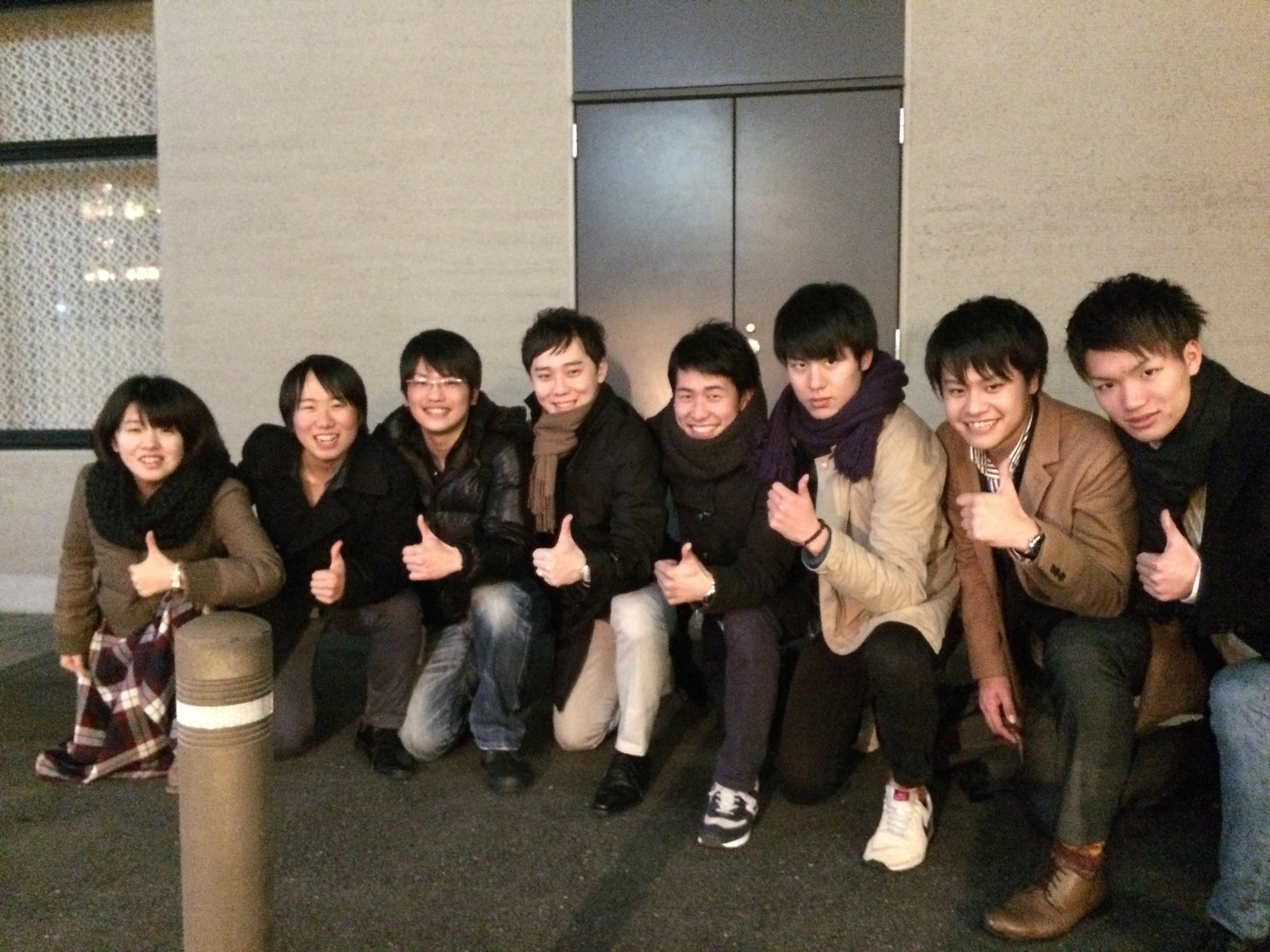 【OB】一号インターン生、誠也の壮行会