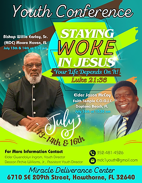 Youth Conference Flyer Design