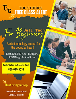 Tech Class Flyer - TUG