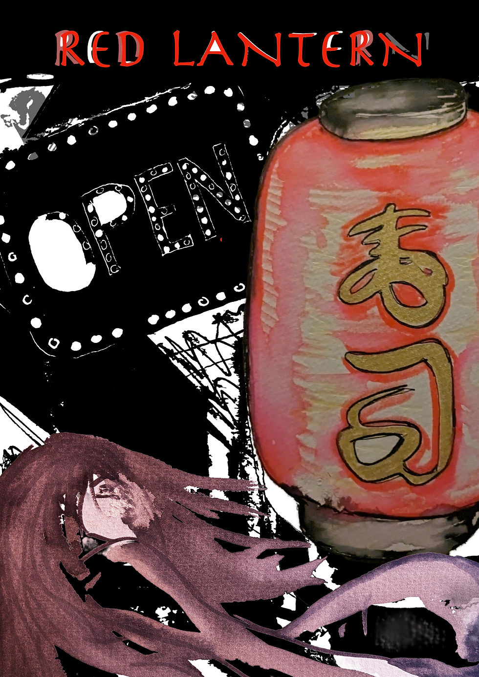 RED LANTERN first cover design