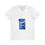 Miniaturbild: Classic V-Neck Tee with Retro ciggy Can Design,