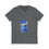 Miniaturbild: Classic V-Neck Tee with Retro ciggy Can Design,