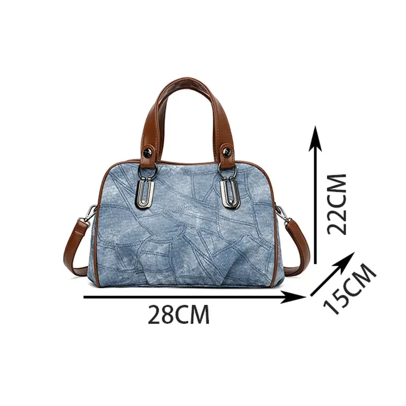 Thumbnail: Denim Luxe Everyday Satchel